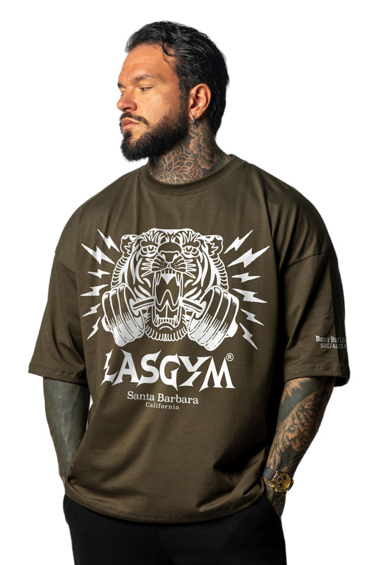 T-shirt S.Over Silverlake Man Militare