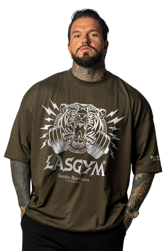 T-shirt S.Over Silverlake Man Militare