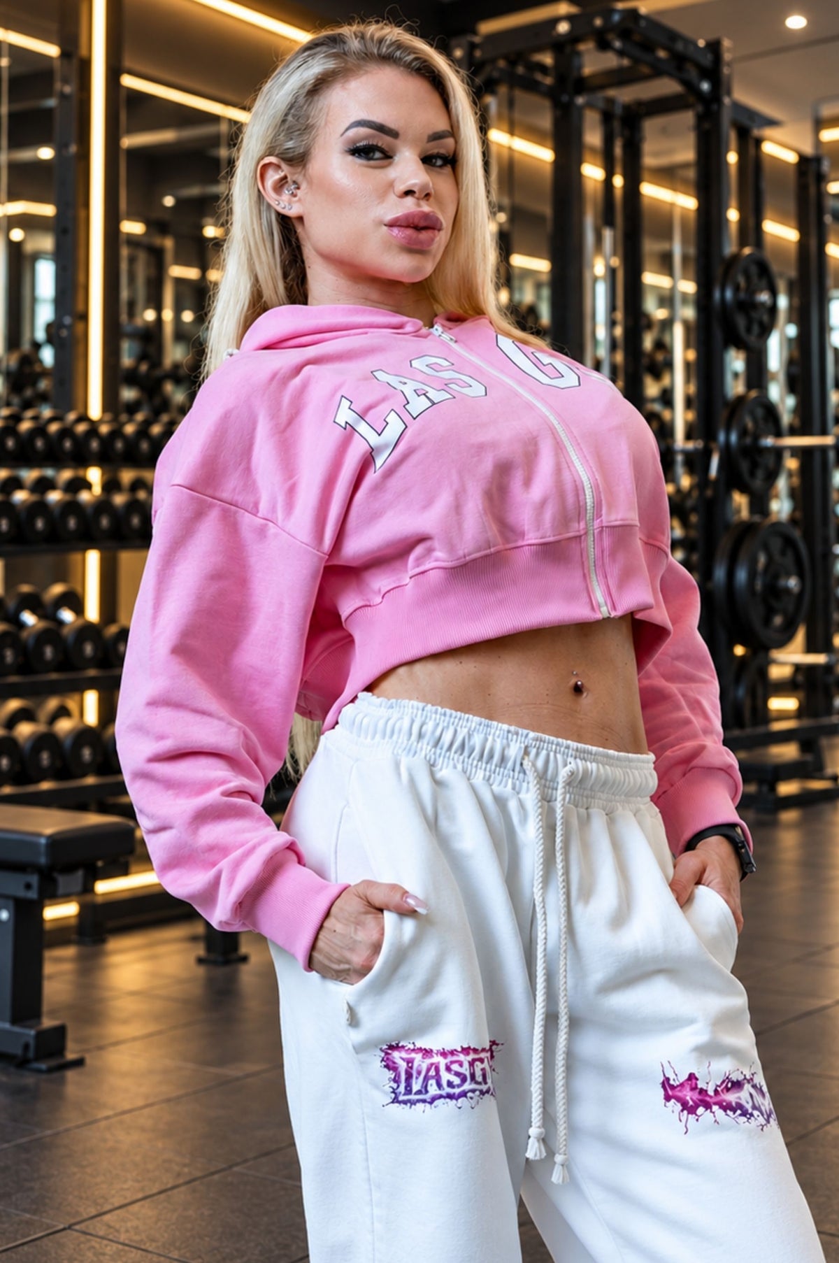 Jackets 90 Crop Cappuccio W Over College Bubble