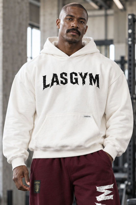 Felpa Cappuccio Over Premium Man Big Destroy Blk Ed