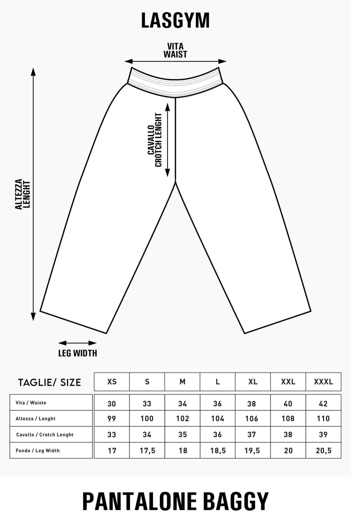 Pantalone Over Premium Baggy Hustle Tape