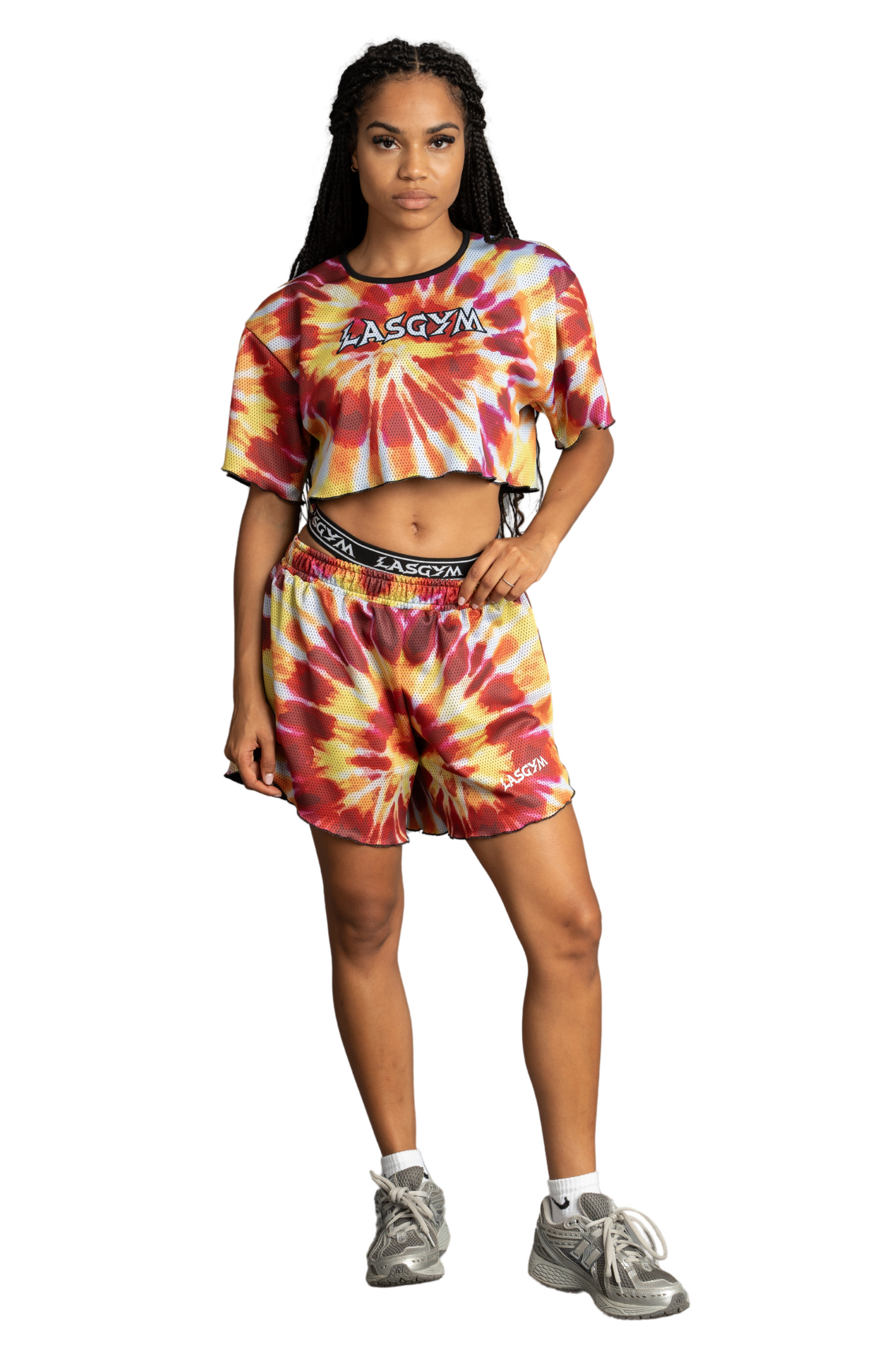 KENDALL TIEDYE CROP T-SHIRTS 