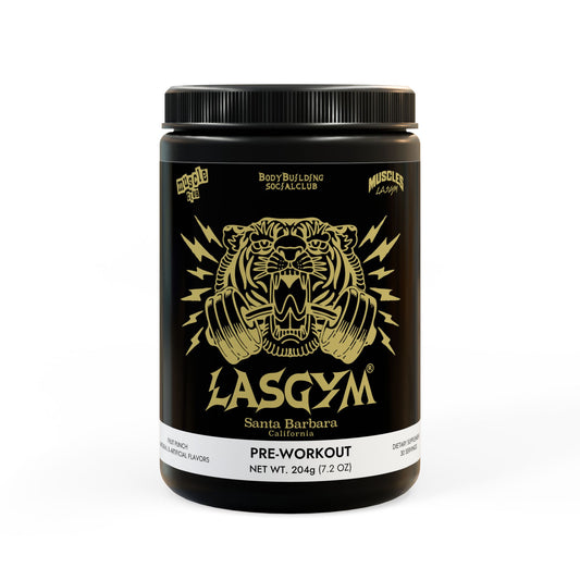 Lasgym® Pre-Workout Supplement, Fruit Punch (204g, 7.1oz)