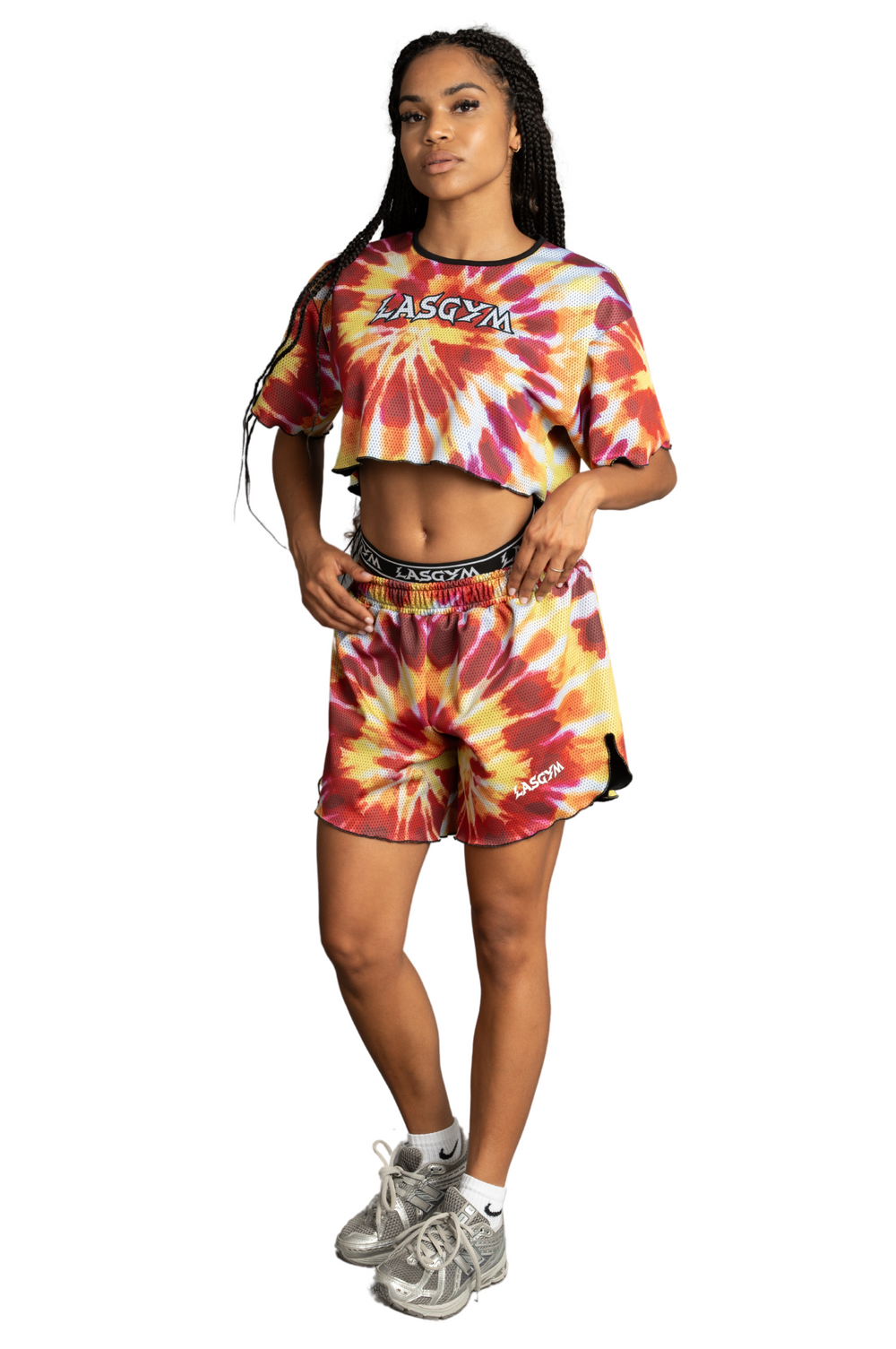 KENDALL TIEDYE CROP T-SHIRTS 