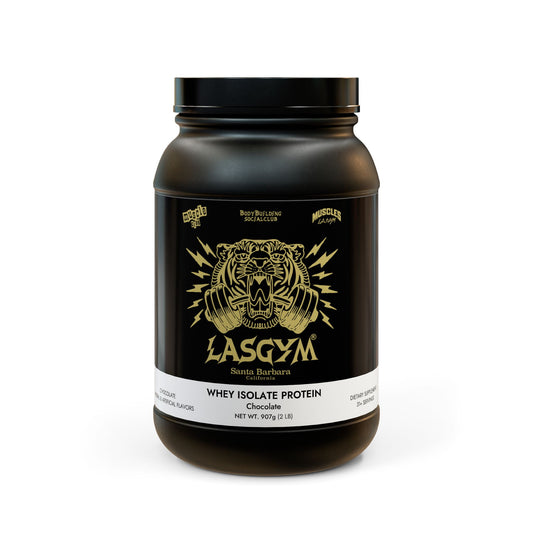 Lasgym® Whey Isolate Chocolate  Protein (907g, 2lb)