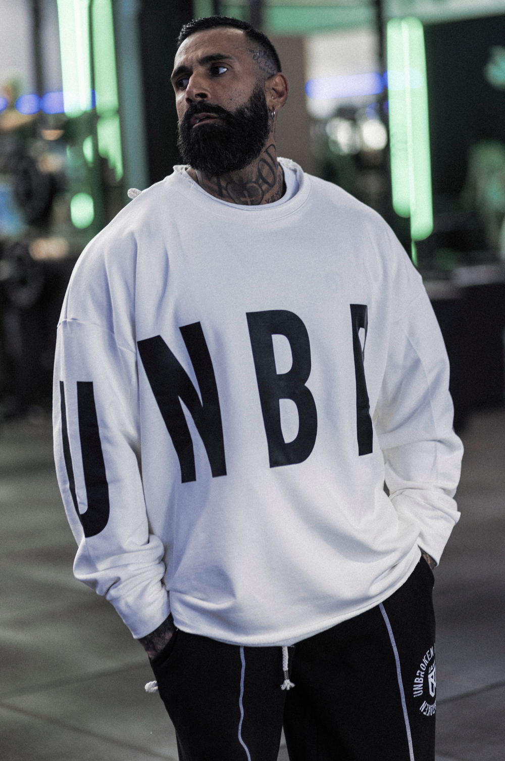 Felpa Manica Lunga UNBROKEN