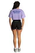 SUSANNE LILAC Crop T-shirt