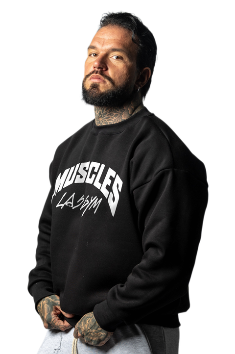 Muscle Crewneck Sweatshirt