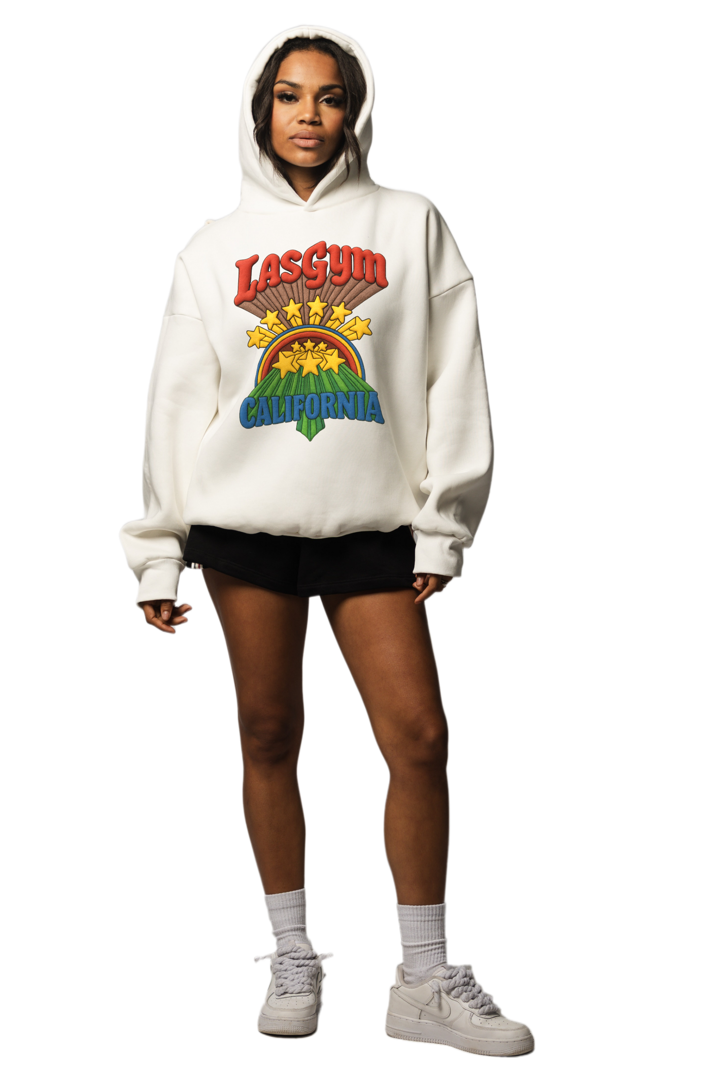 Felpa INVERNALE Oversize RAINBOW MAGIC