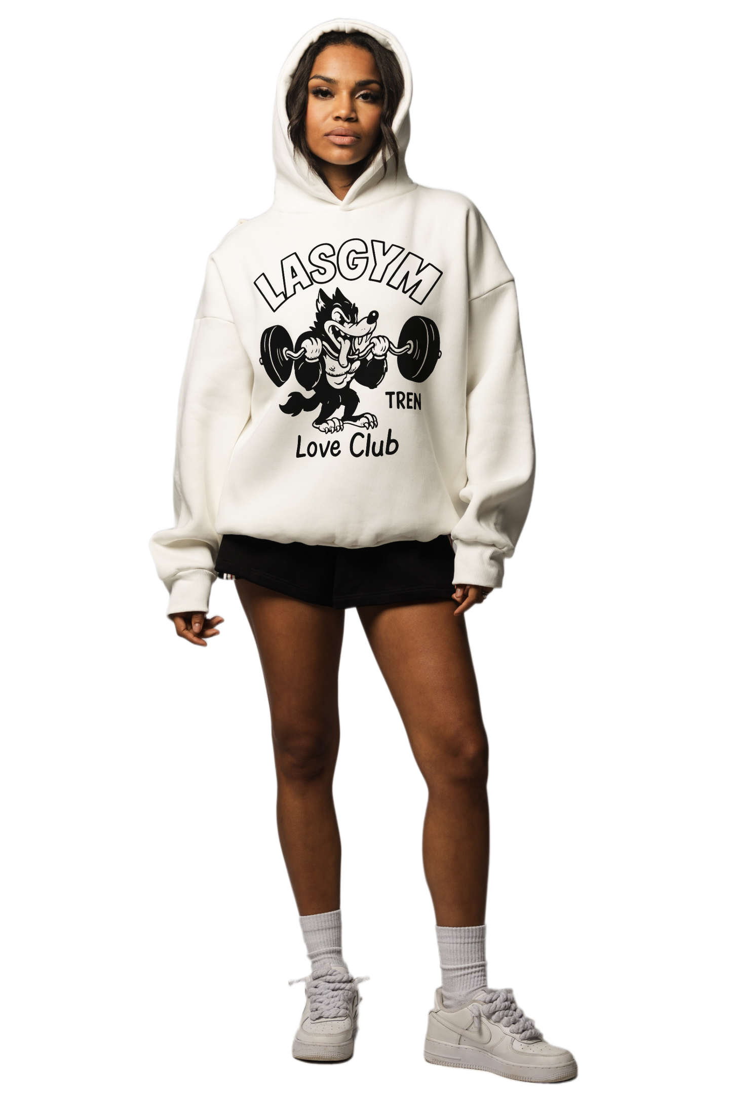 Felpa Over WOLF Tren