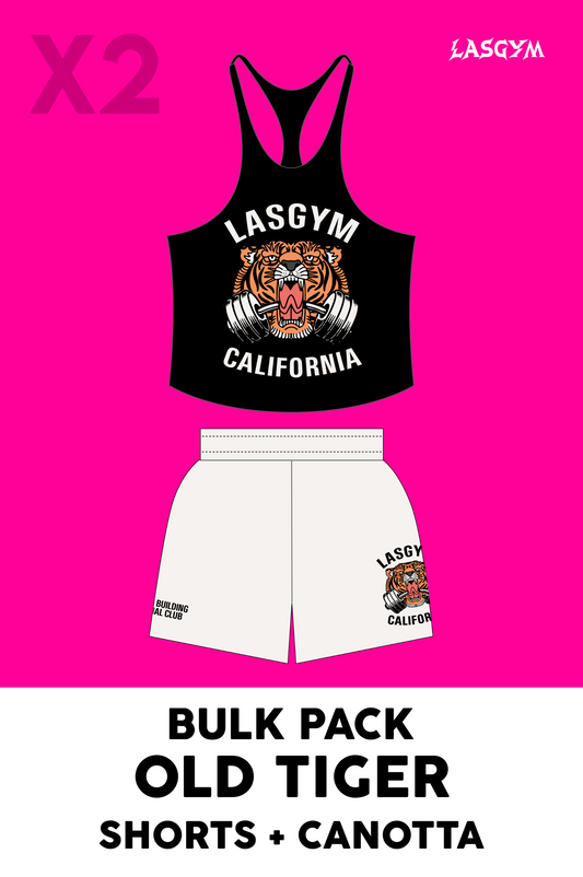 Bulk Pack 1 CAMISETA SIN MANGAS + 1 SHORT OLD TIGER