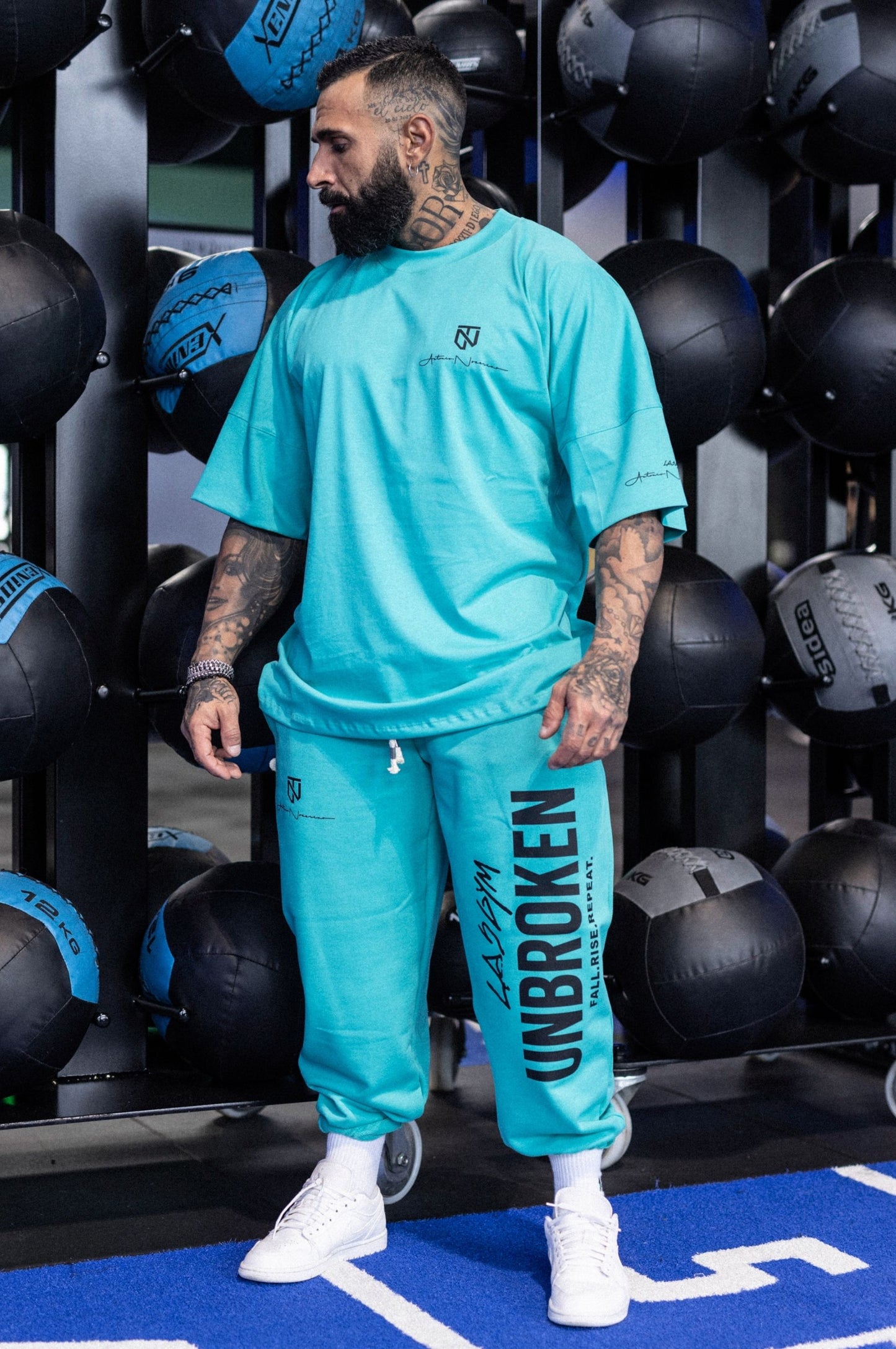 Pantalón Sacramento oversize Celeste EdT UNISEX 