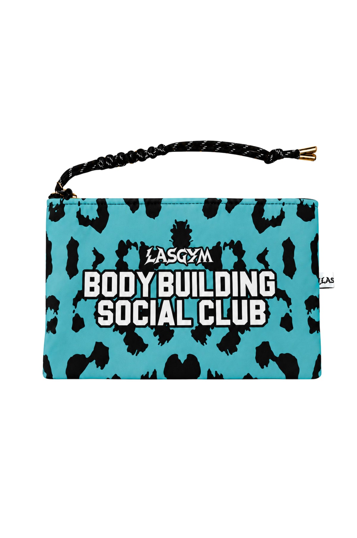 Pochette Leopard Turchese