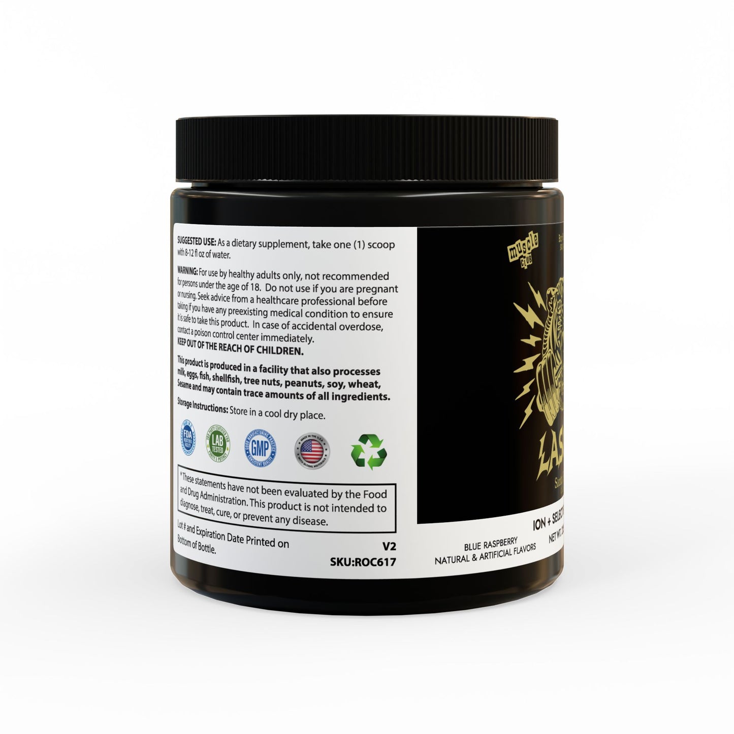 Lasgym® ION + Select Electrolyte Supplement (225g, 7.9oz)