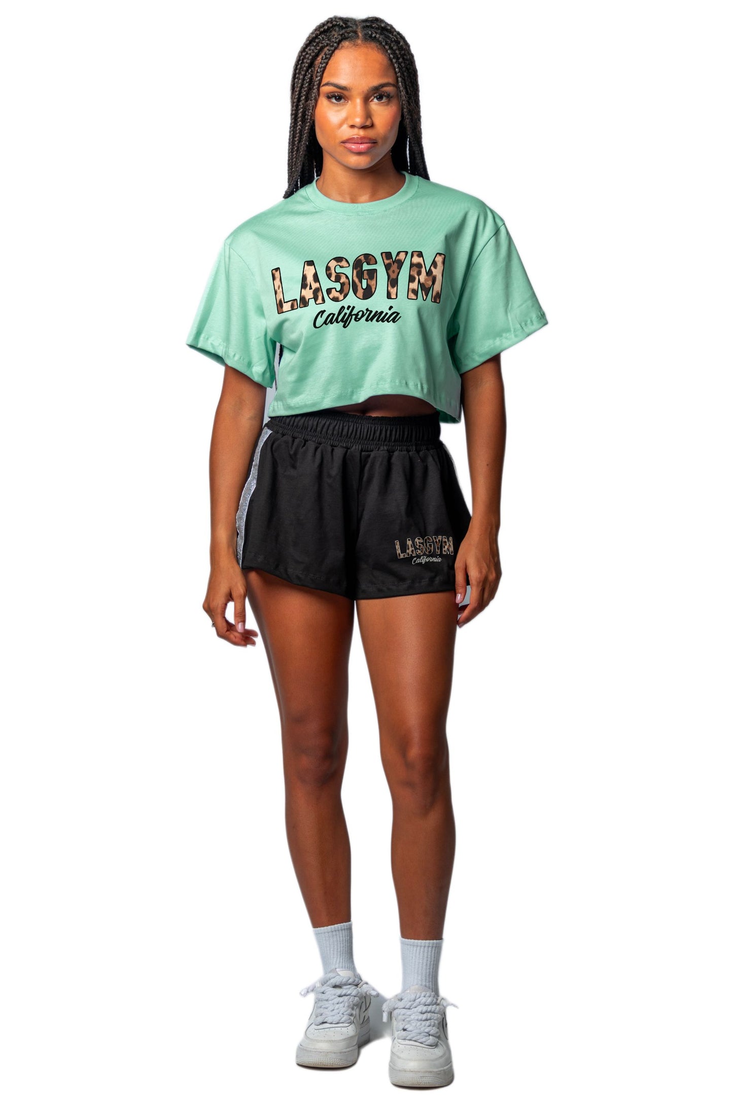 T-shirt Crop Lasgym LEO