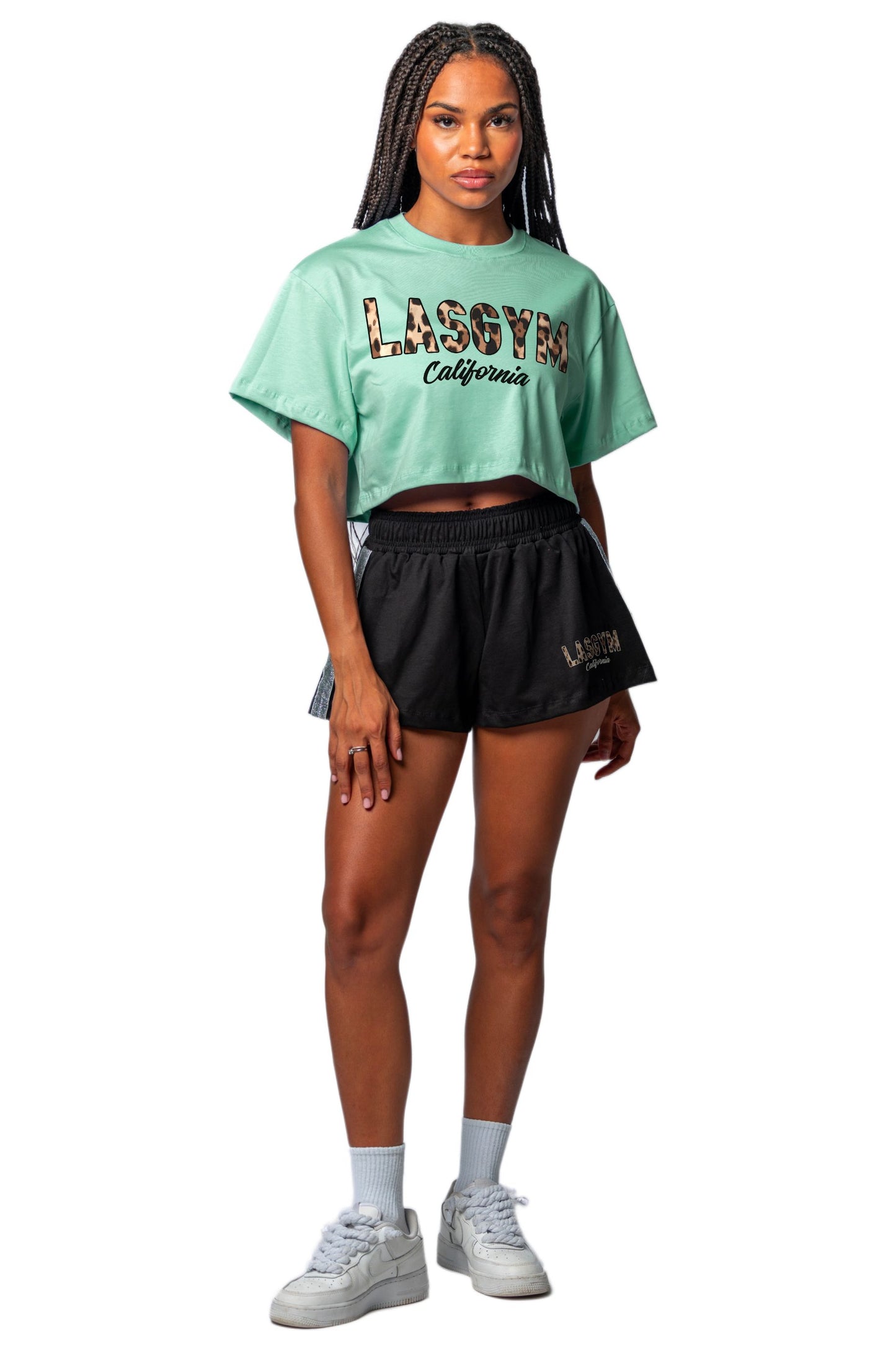 T-shirt Crop Lasgym LEO