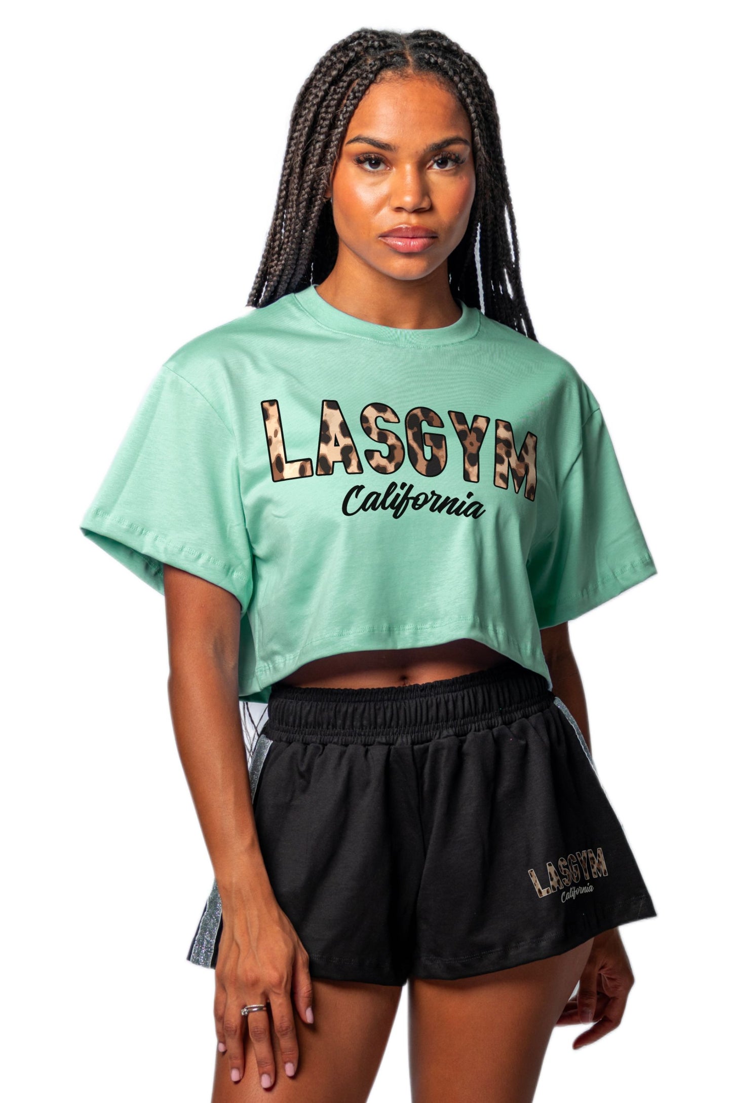 T-shirt Crop Lasgym LEO