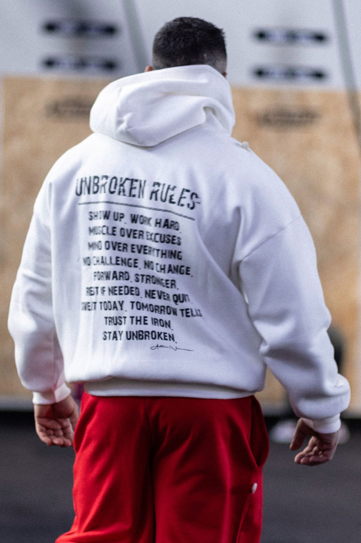 Felpa con Zip UNBROKEN RULES