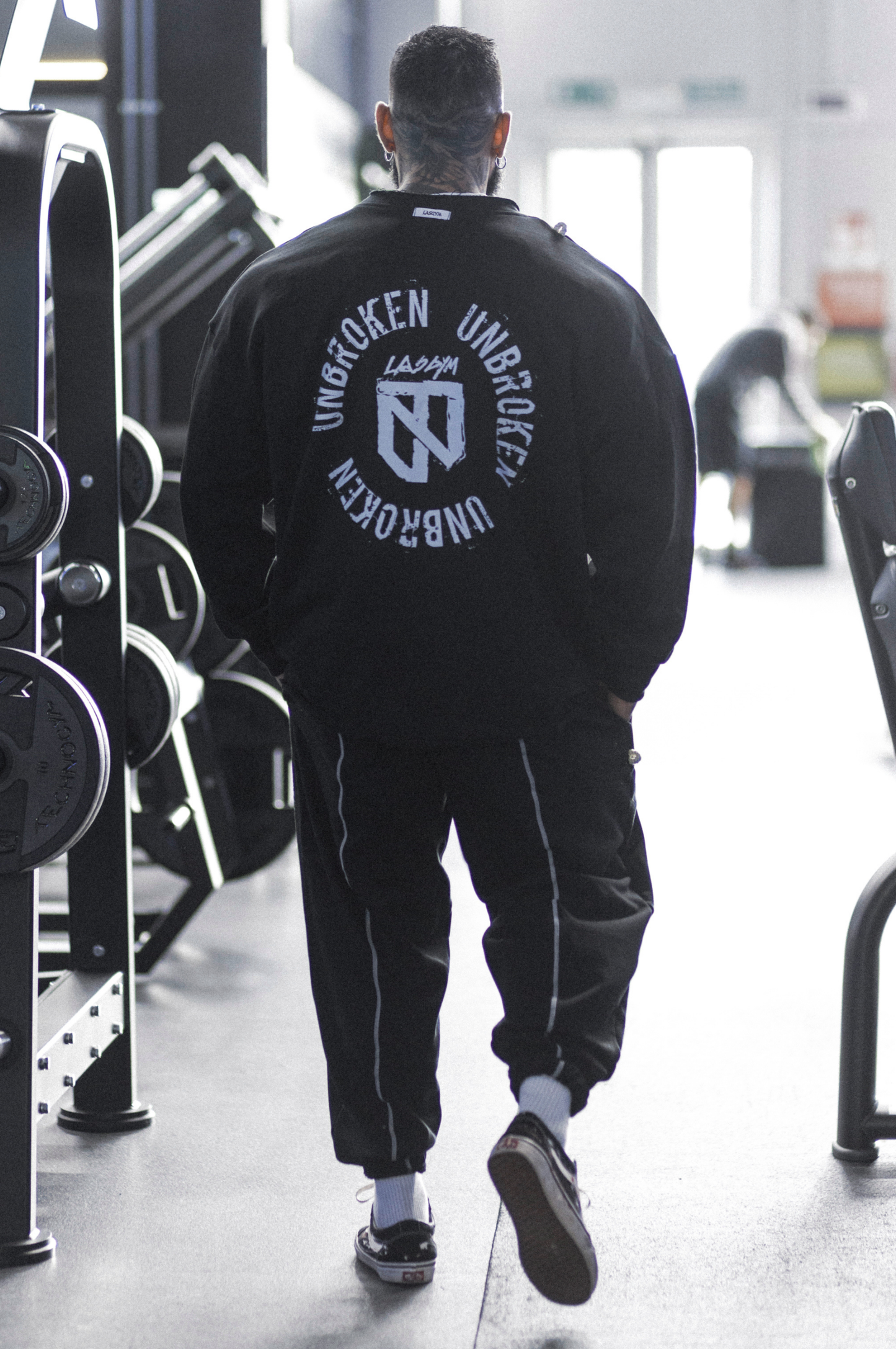 Felpa Manica Lunga UNBROKEN Round