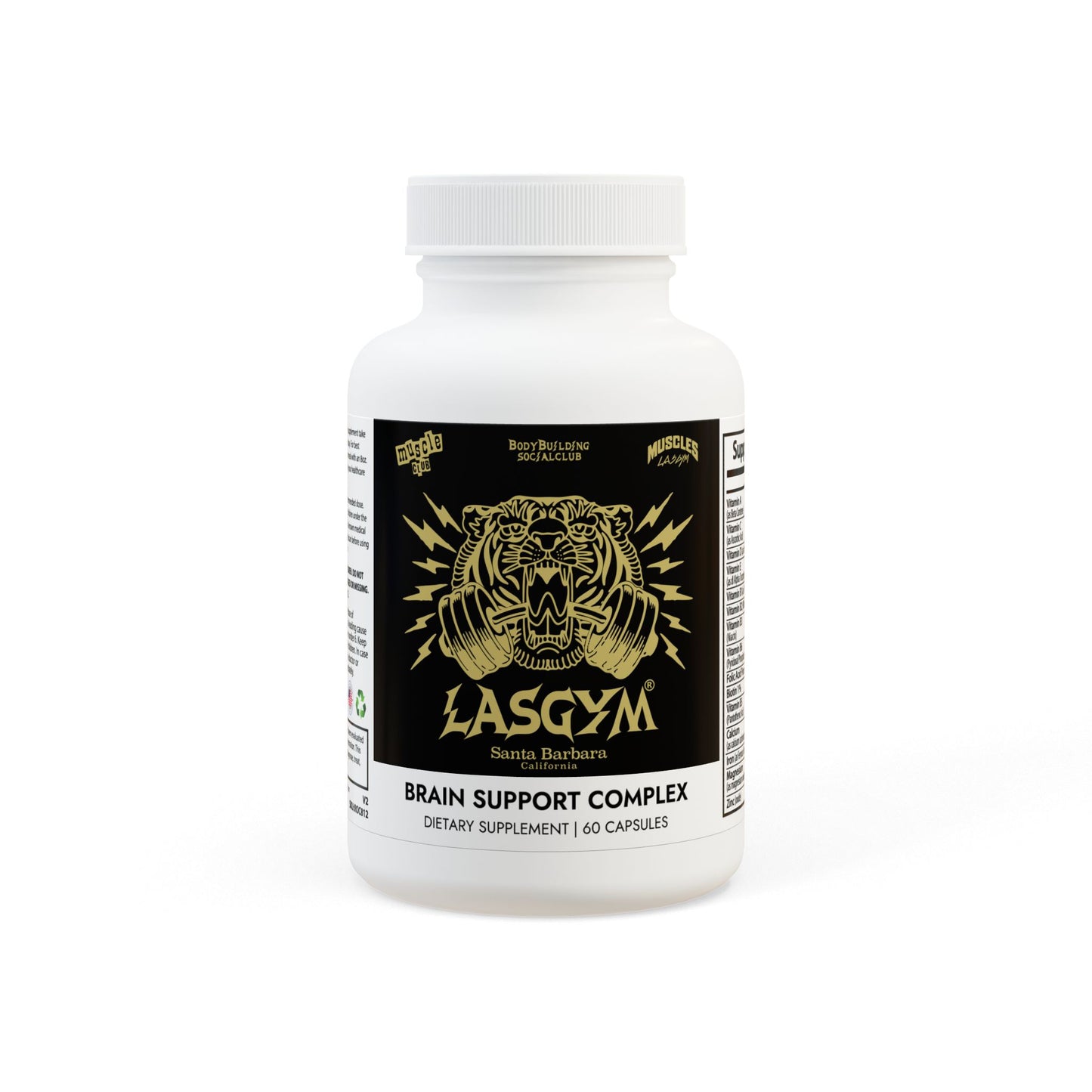 Lasgym® Brain Support Complex Supplement (60 Capsules)