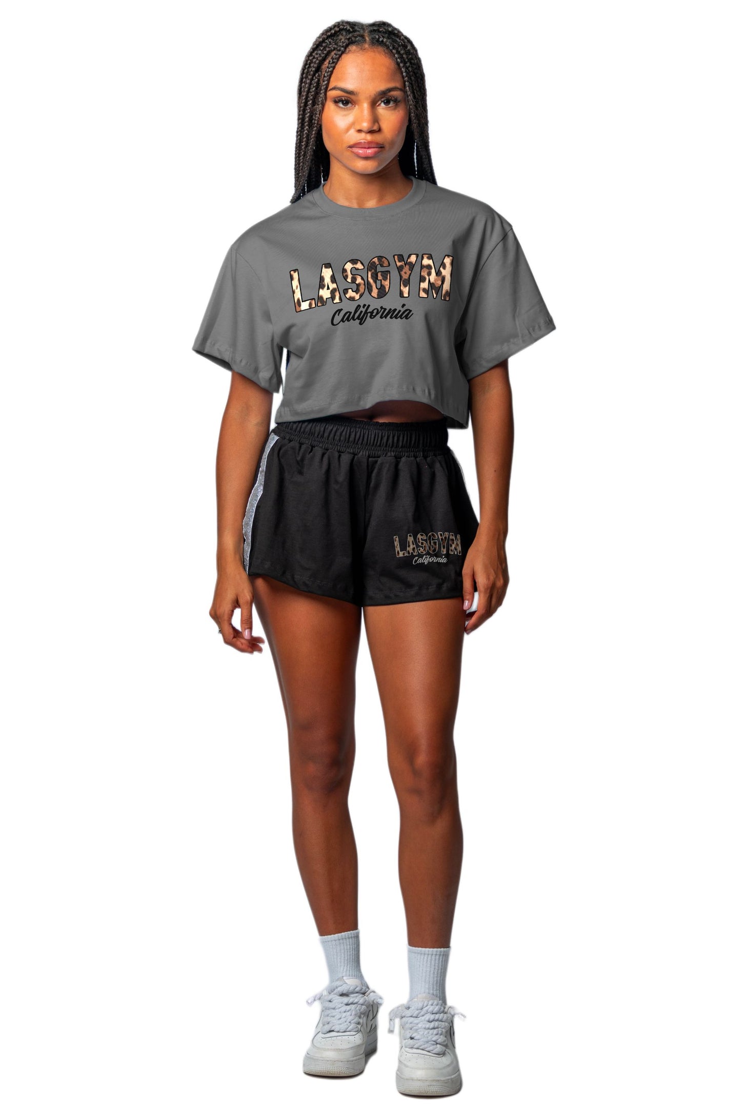 T-shirt Crop Lasgym LEO