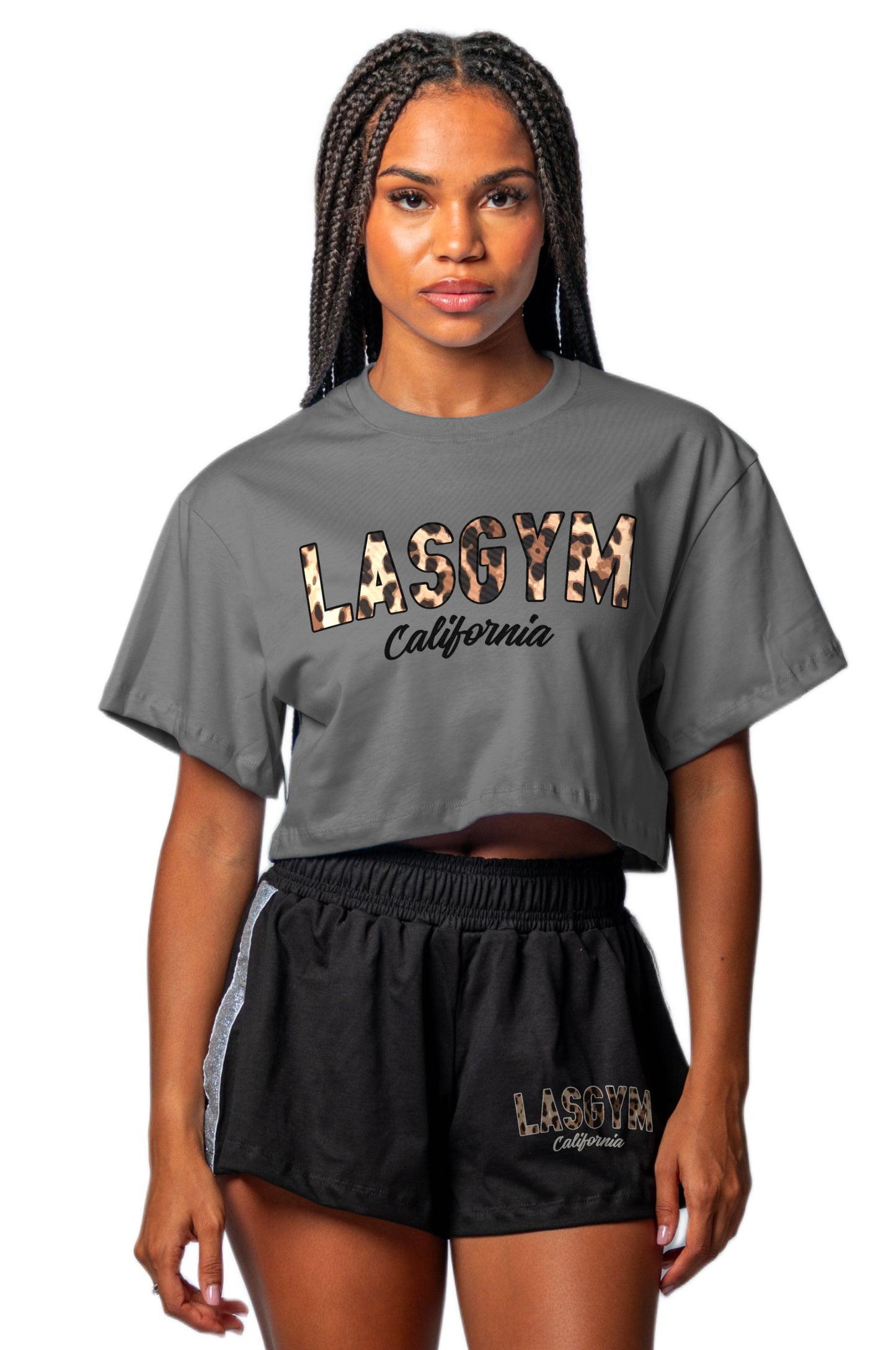 T-shirt Crop Lasgym LEO
