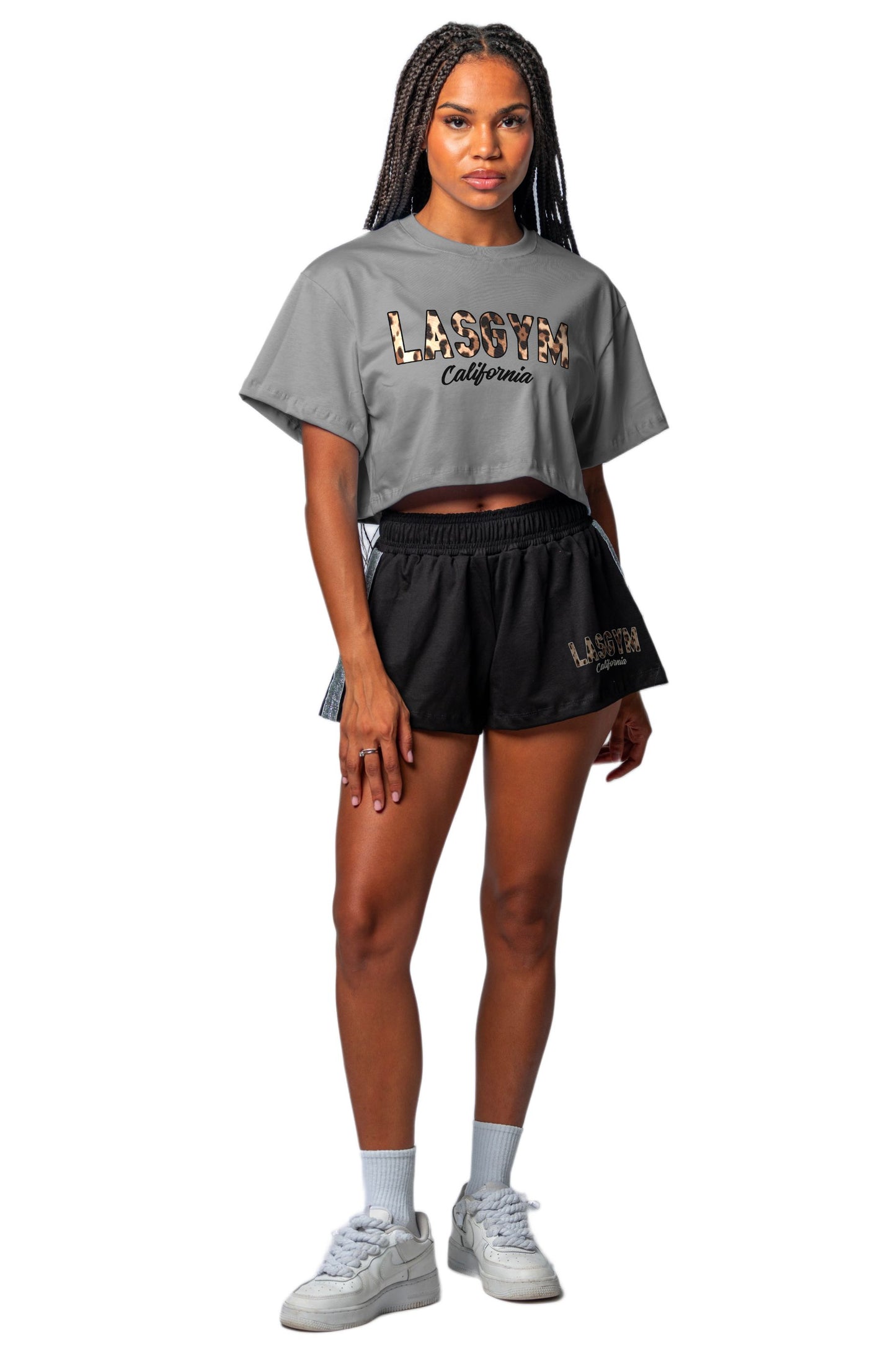 T-shirt Crop Lasgym LEO