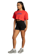 T-shirt Crop SUSANNE ROSSO