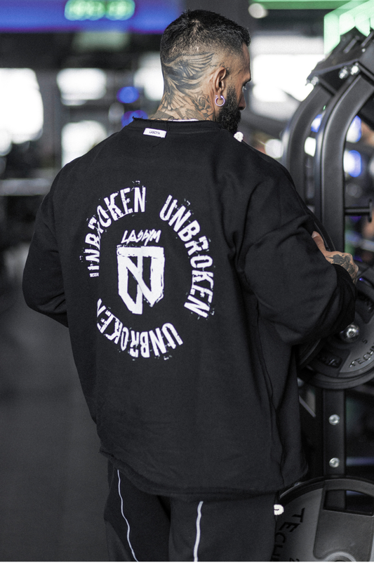 Felpa Manica Lunga UNBROKEN Round