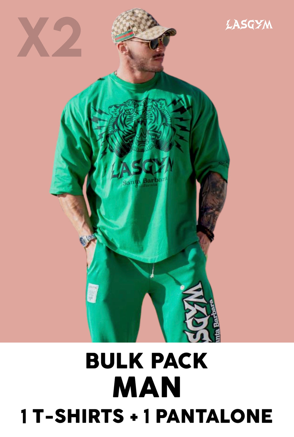 Bulk Pack 1 T-SHIRTS + 1 PANTALONE X LUI