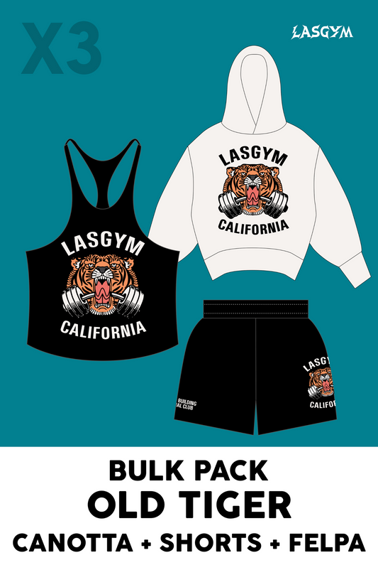 Bulk Pack 1 TANK TOP + 1 SUDADERA + 1 SHORT OLD TIGER