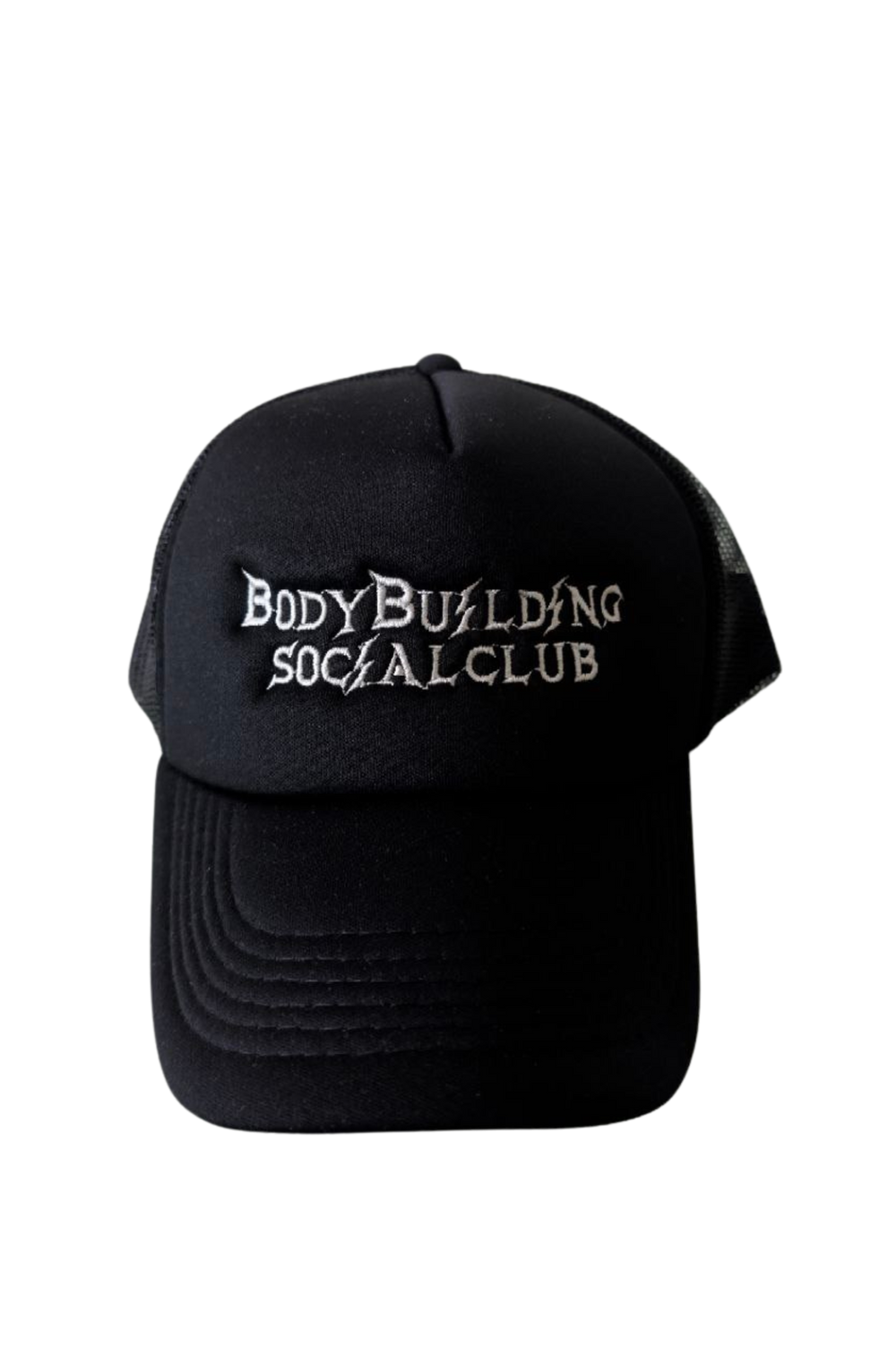 Cappello da baseball con Claim “Body Building Social Club” ricamato