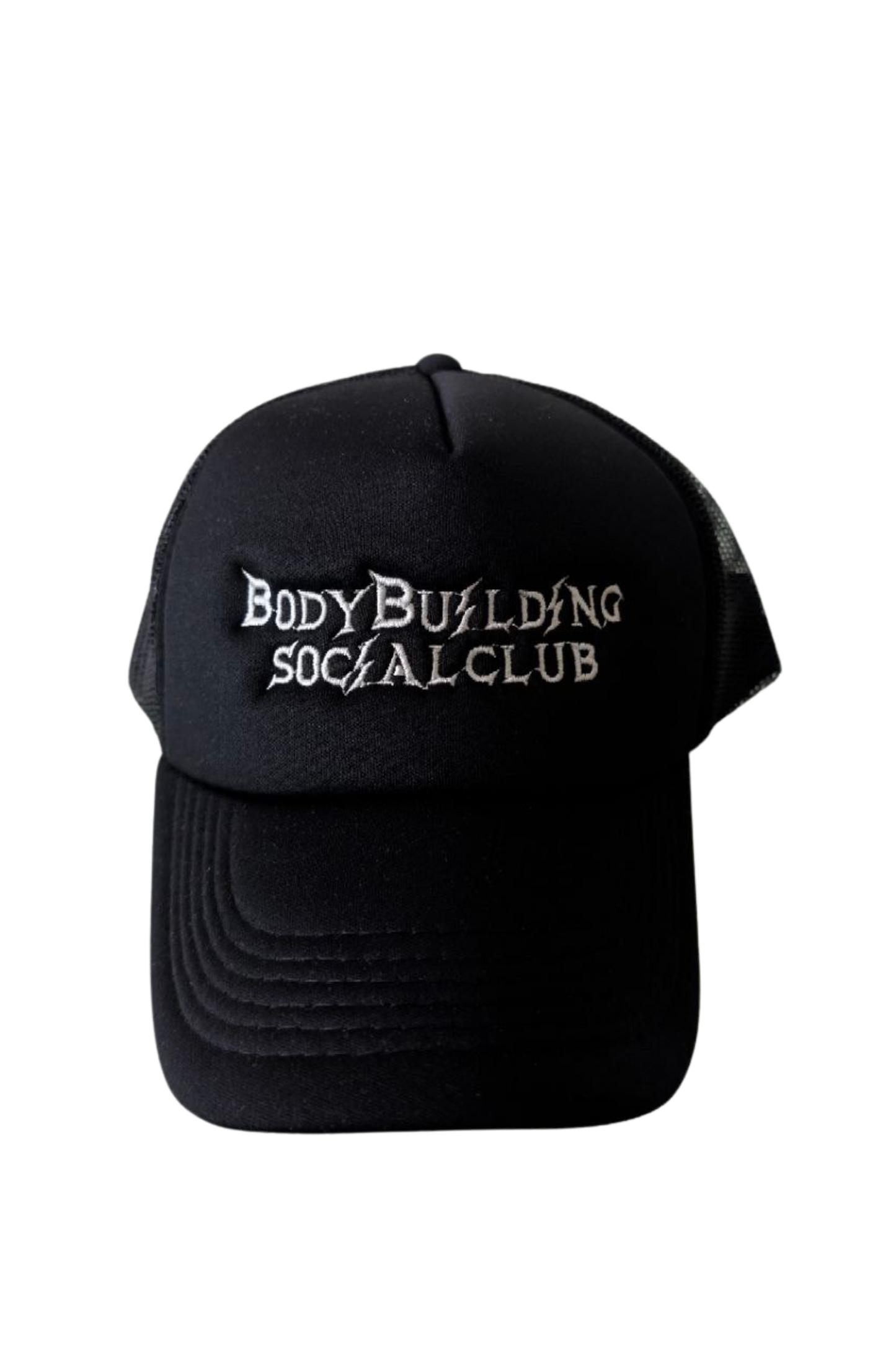 Cappello da baseball con Claim “Body Building Social Club” ricamato