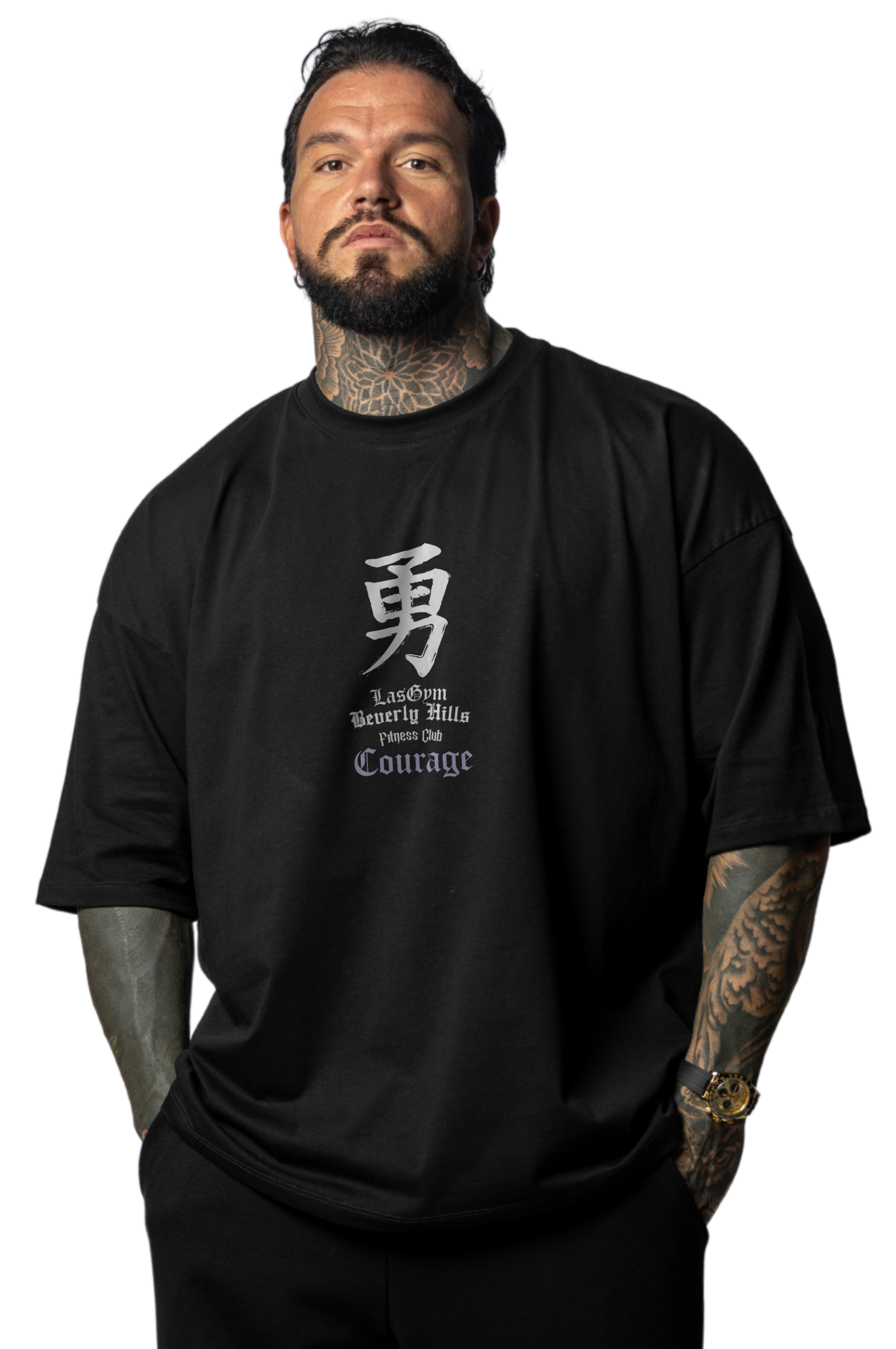 T-shirt S.Over BEVERLY HILLS / Courage