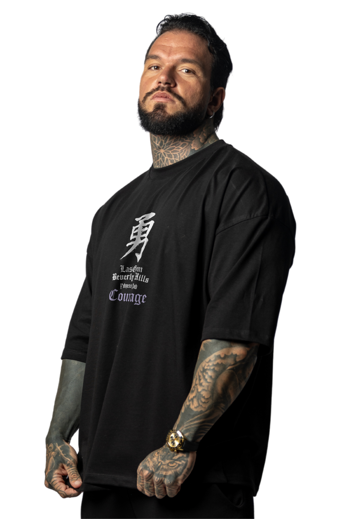 T-shirt S.Over BEVERLY HILLS / Courage