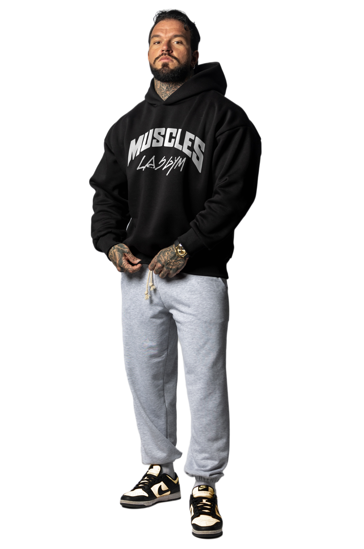 Felpa Cappuccio INVERNALE  Muscle