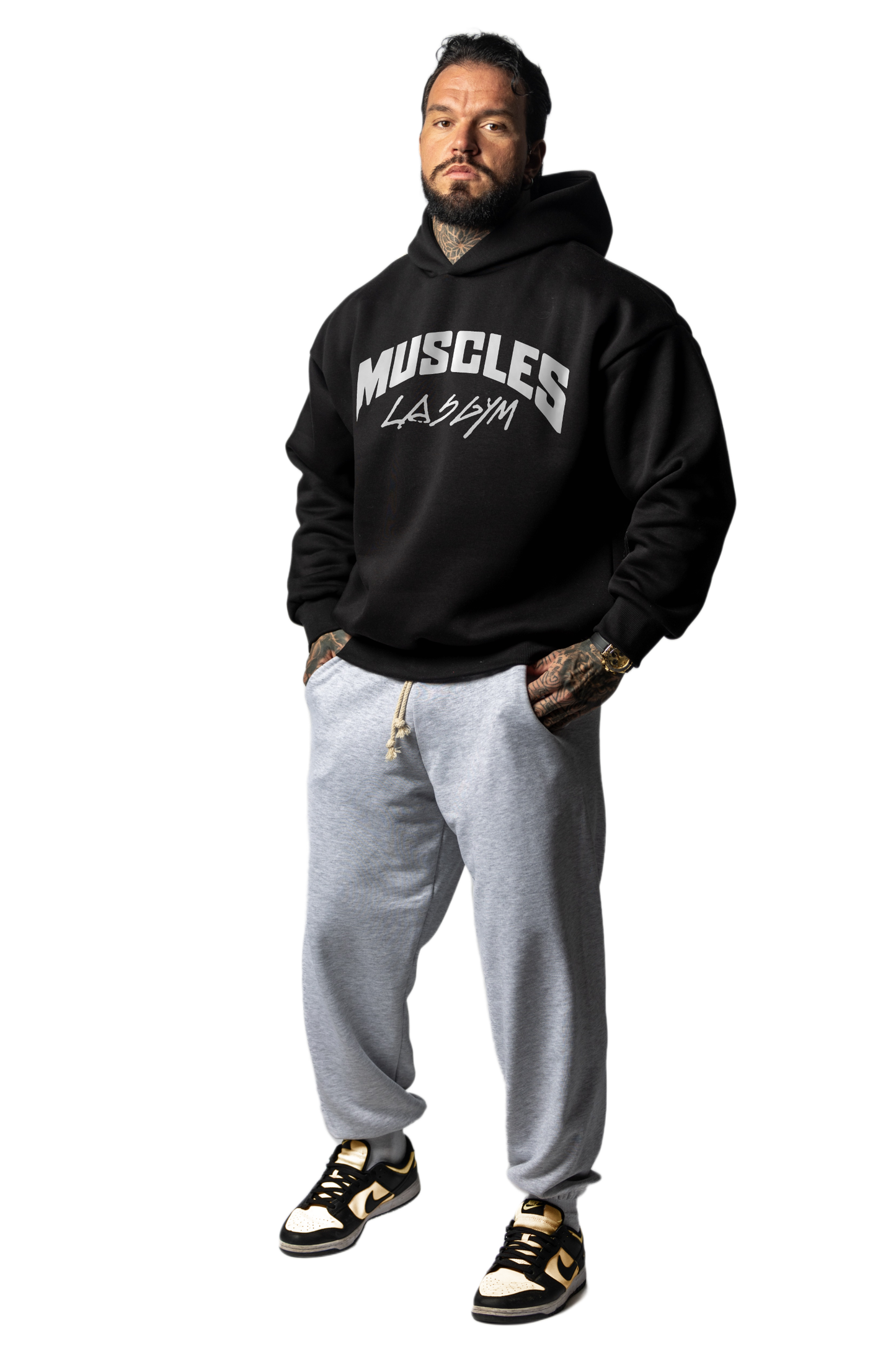 Felpa Cappuccio INVERNALE  Muscle