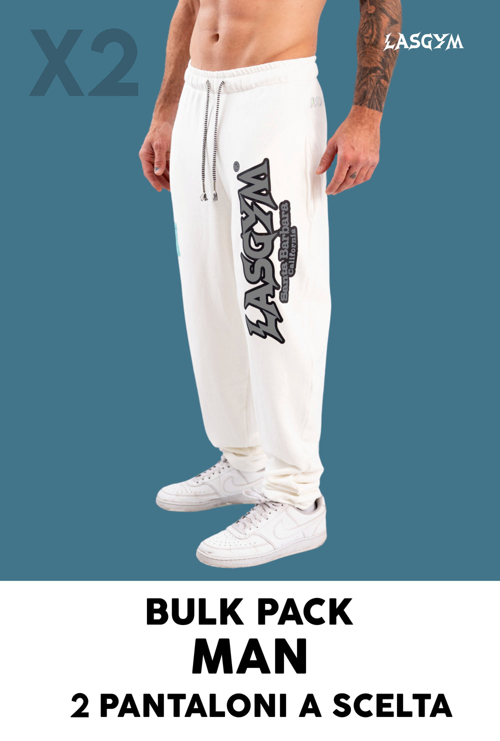 Bulk Pack 2 PANTALONI A SCELTA X LUI