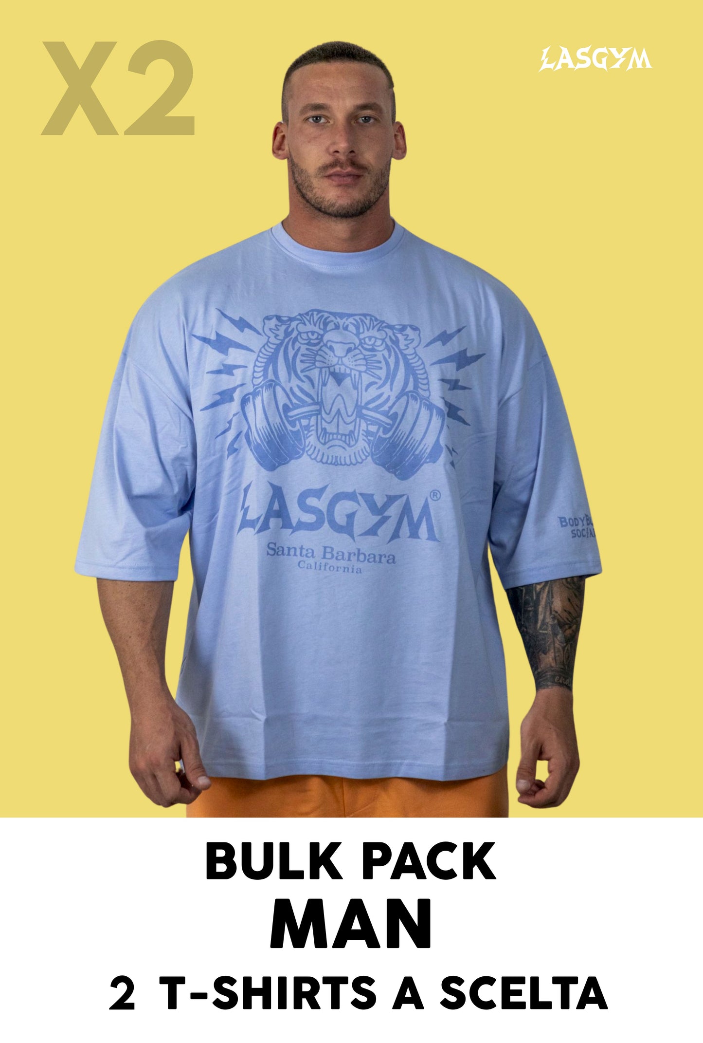 Bulk Pack 2 T-SHIRTS SCELTA X LUI