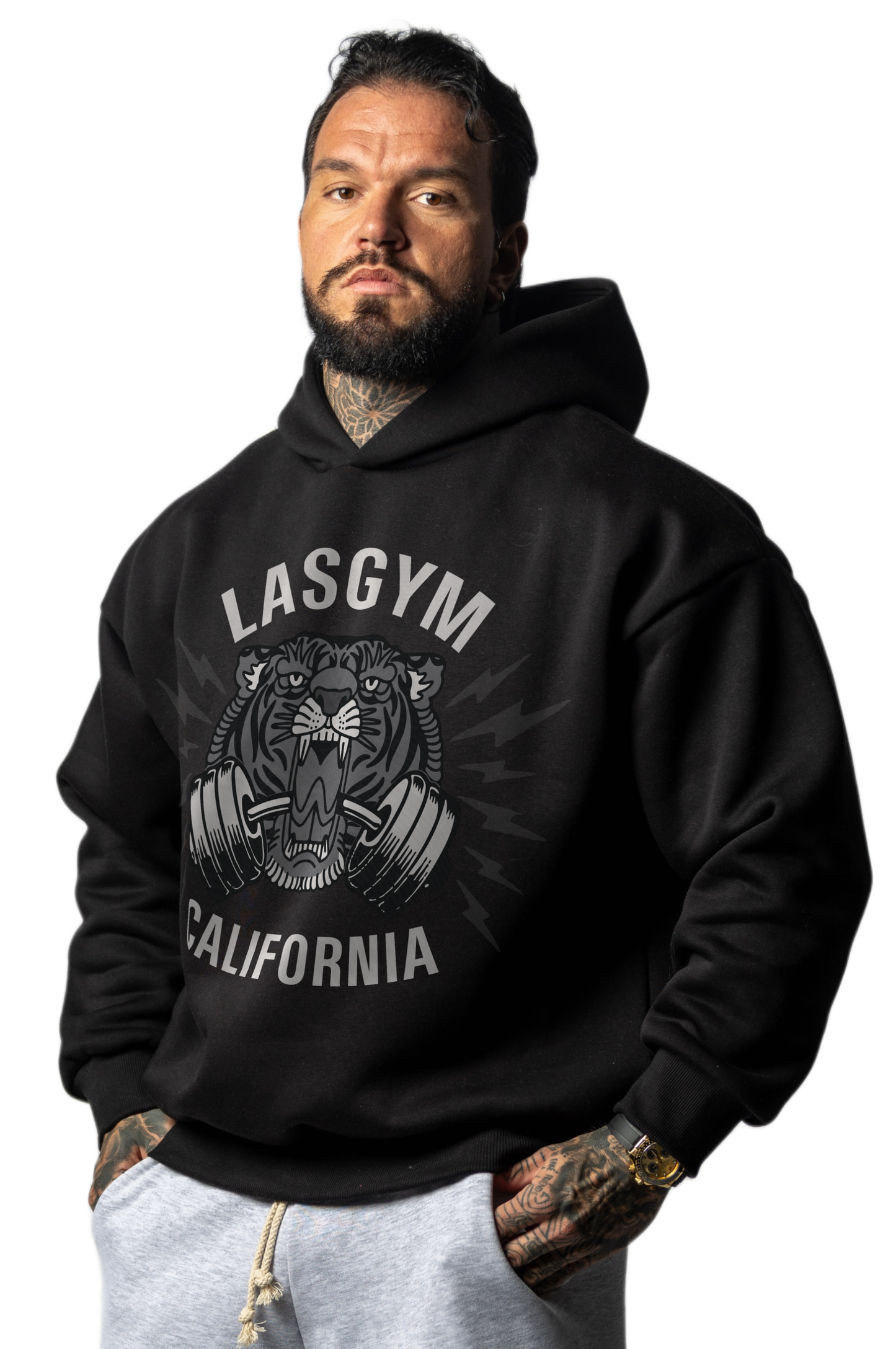Hoodie INVERNALE TIGERS Gray