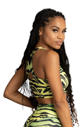 VIVIENNE ZEBRA GREEN Top