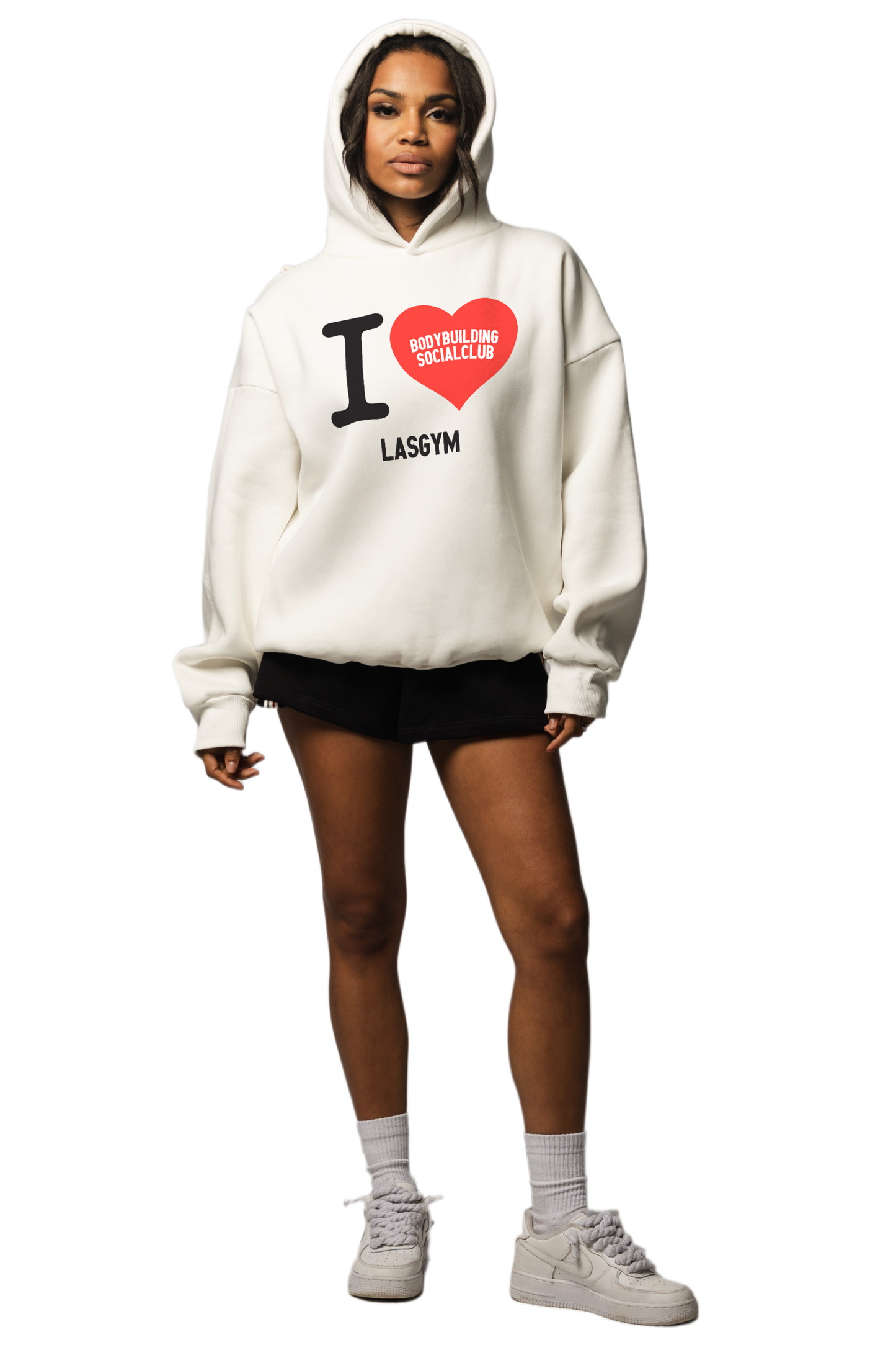 Felpa Oversize I LOVE LASGYM