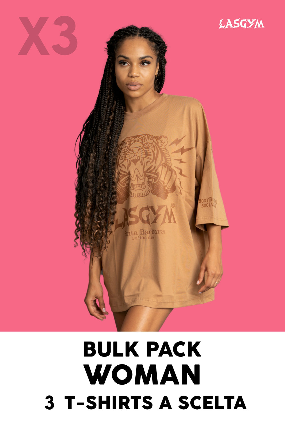 Bulk Pack 3 T-SHIRTS CHOICE FOR HER