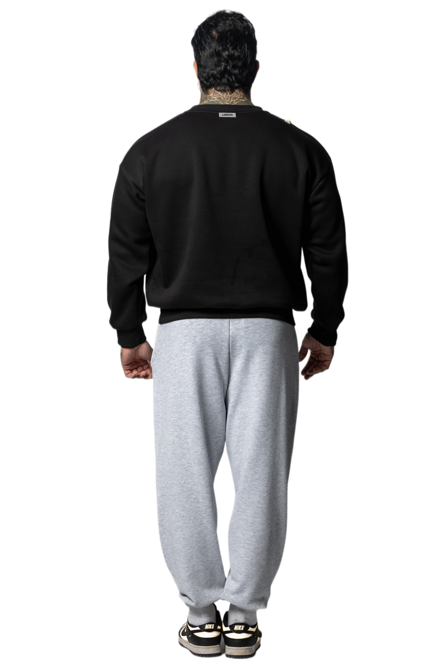 Felpa Girocollo INVERNALE Tiger Gray