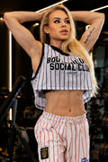BBSC Cropped Mesh Tank Top