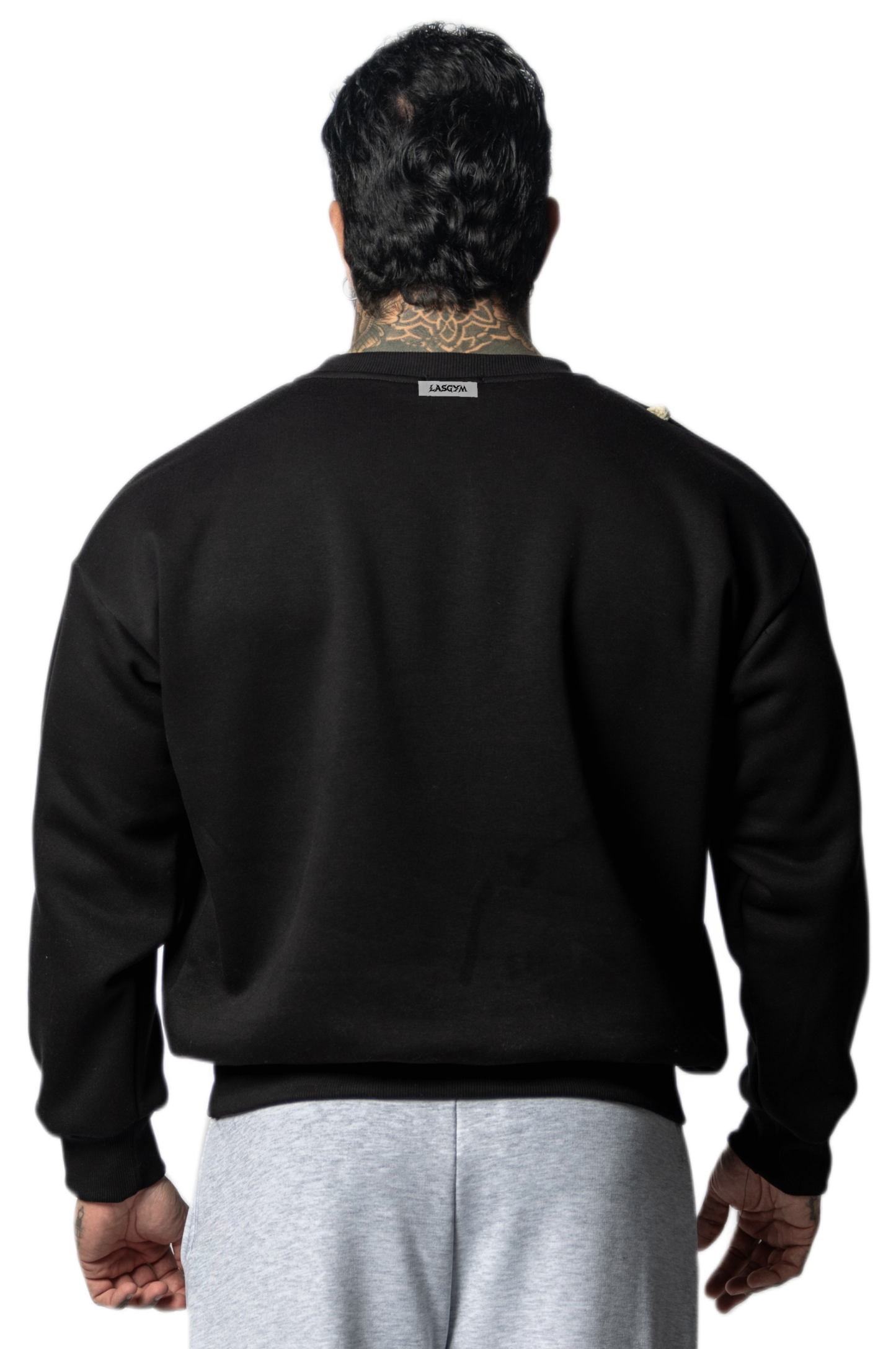 Felpa Girocollo INVERNALE Tiger Gray