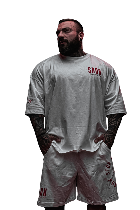 SRCN X LASGYM UNISEX Oversized T-shirt