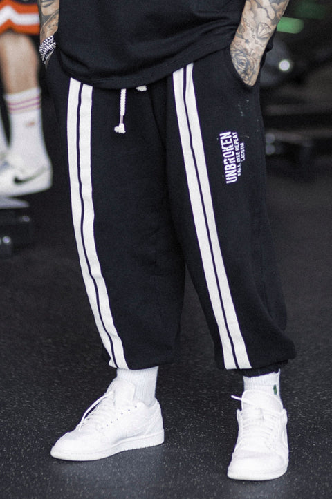 Pantalone Over Stripe Man