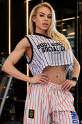 BBSC Cropped Mesh Tank Top