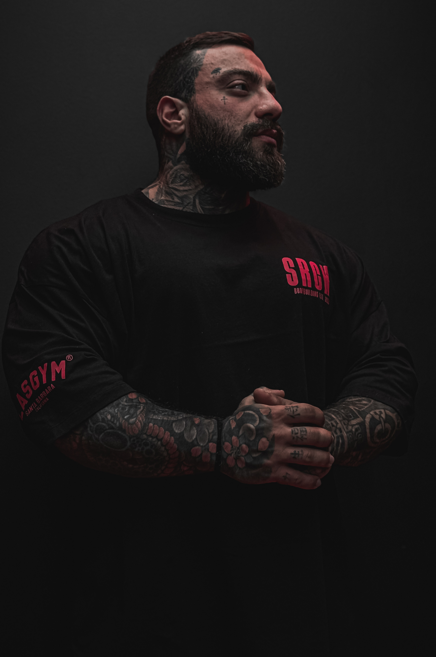 SRCN X LASGYM UNISEX Oversized T-shirt